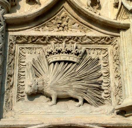 porcupine from Blois Chateau