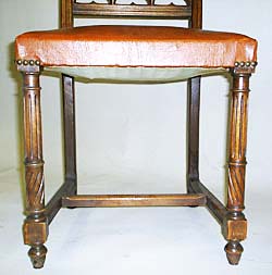 4107-base of gothic dining chair