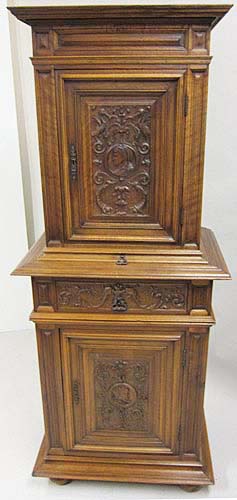 French antique cabinet renaissance revival
