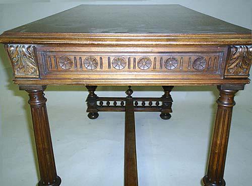 4103-side view antique writing table