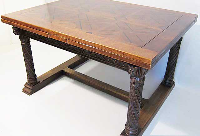 5199 gothic dining table extending